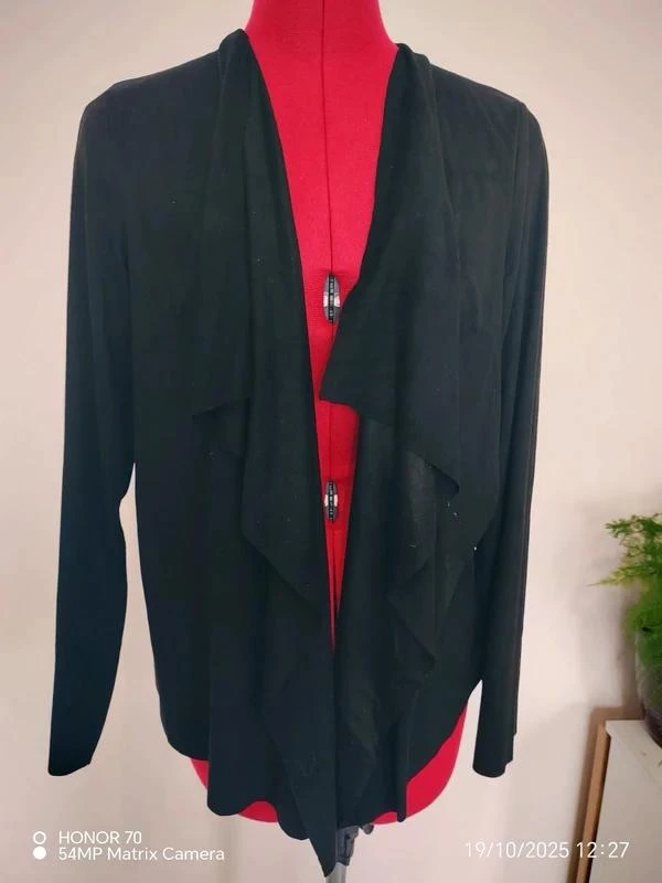 Cardigan aspect daim